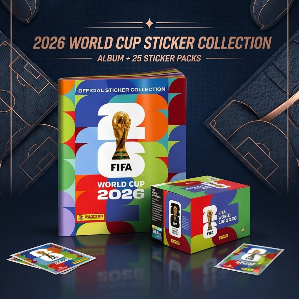 World Cup 2026™ + 25 Pack Sticker Collection